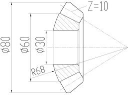 Achsen-differenzialer Zahntrieb-gerades Kegelradgetriebe 355 353 0214 für MERCEDES-BENZ