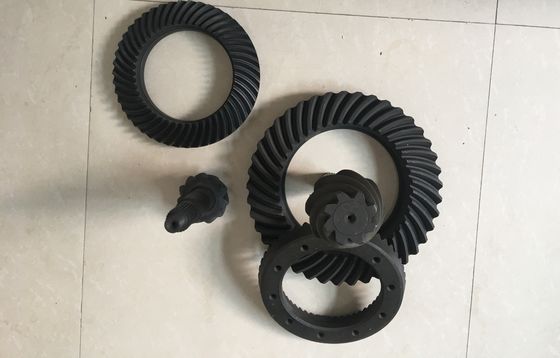 Hohe Präzisions-Spiralen-Kegelradgetriebe-Schrägflächen-Zahntrieb und Kronrad für Getriebe